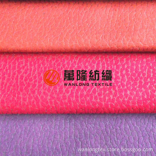Embossed Suede Fabric Bonding with Velvet for Sofa